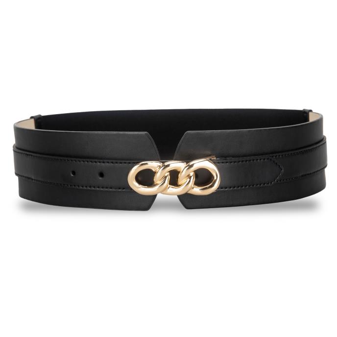 totes® Ladies Waist Belt Black Extra Image 1